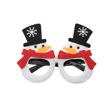 Christmas glasses Santa Claus snowman antlers eyeglass frame children's party decoration items Christmas glasses