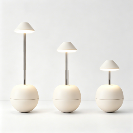 LED night light with charging function and creative decorative desk lamp