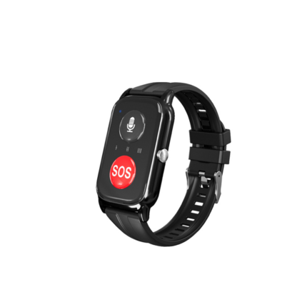 Fall alarm intelligent elderly communication wristwatch SOS heart rate and blood pressure monitoring health positioning GPS wristwatch